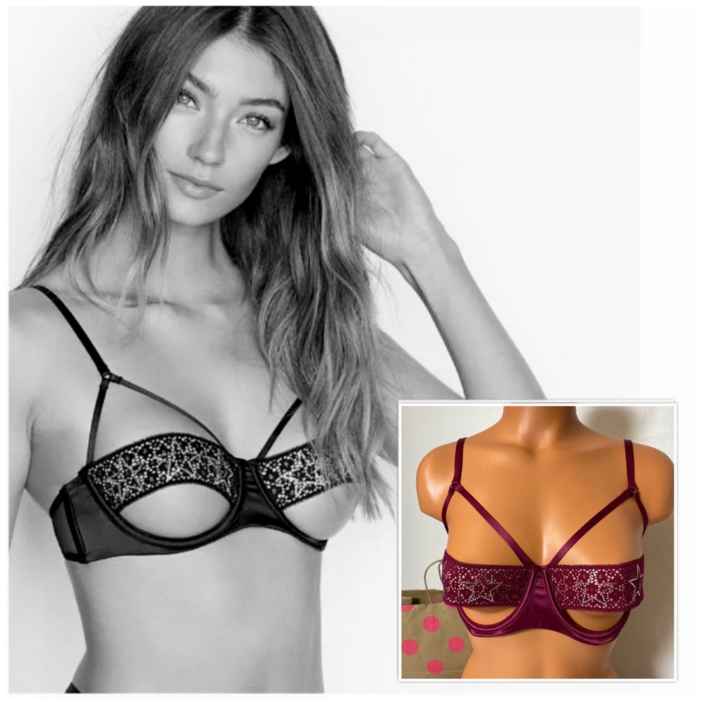 VICTORIA’S SECRET BLING STARS PEEK A BOOK BALCONET